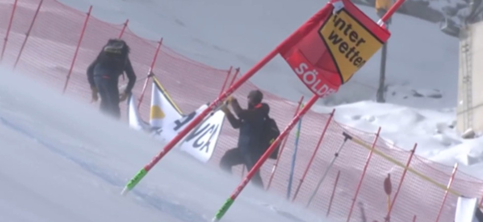 Raffiche di vento a 100 km all'ora bloccano lo slalom gigante