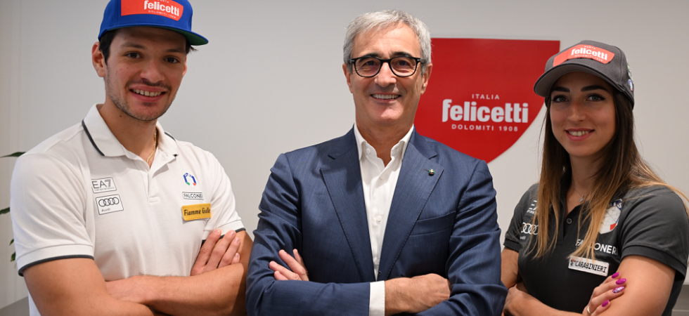Felicetti al fianco delle stelle del biathlon Vittozzi e Giacomel