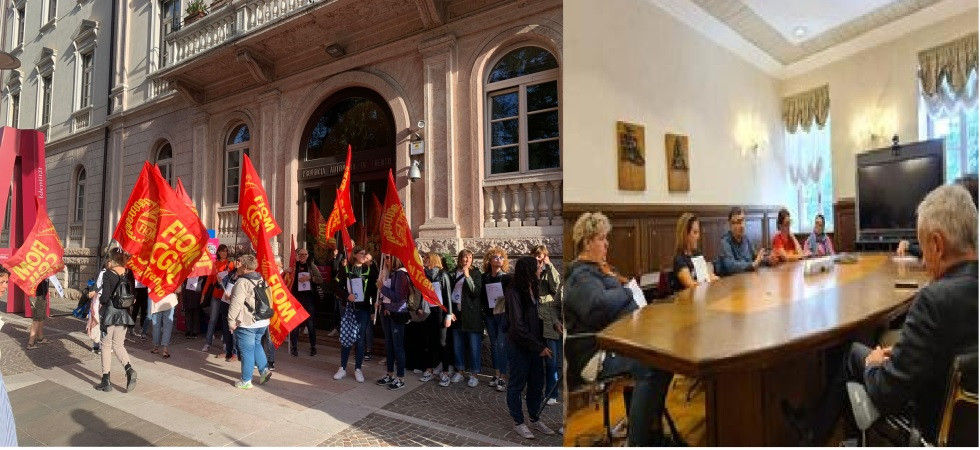 "Manteniamo le sedi del cup in Trentino", prosegue la protesta di lavoratori e sindacati: "Salvaguardiamo i posti di lavoro"