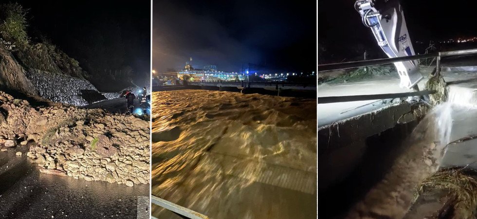 Maltempo, "Il fiume Sarca è in piena", Betta: "E' assolutamente pericoloso avvicinarsi"