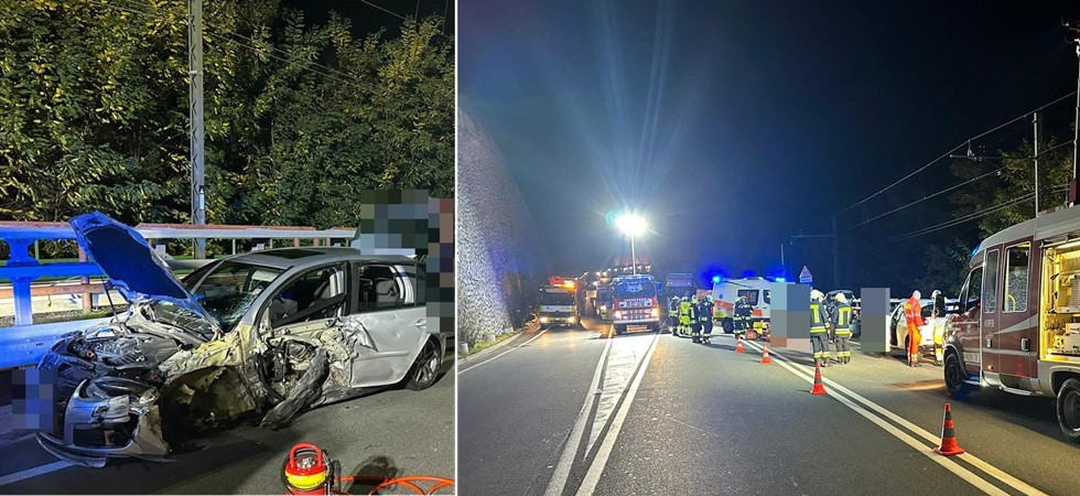 Grave schianto, 4 auto distrutte: 8 persone soccorse dai sanitari in un duplice incidente a pochi metri di distanza