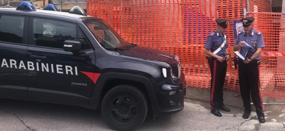 Lavoro 'in nero' in un cantiere, nei guai il titolare di un'impresa edile
