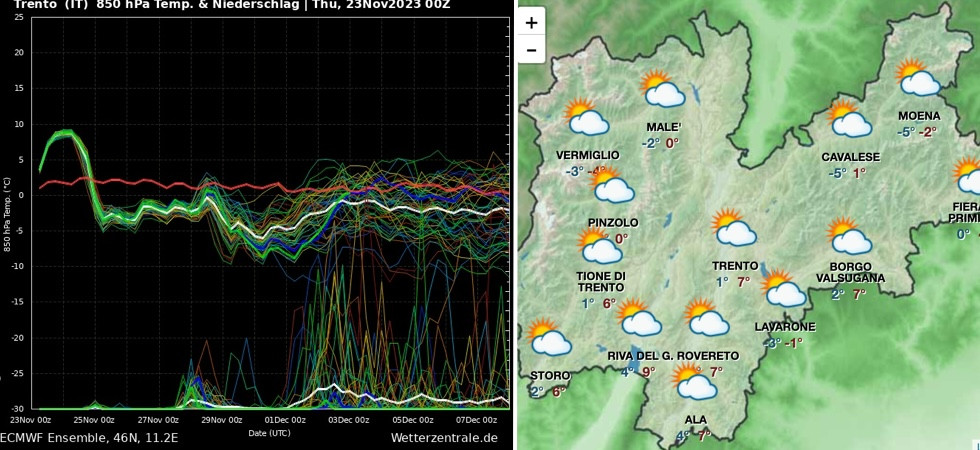 immagine a sinistra di Giacomo Poletti Temperature in discesa ma niente precipitazioni in vista: ecco le previsioni per i prossimi giorni (e quando potrebbe