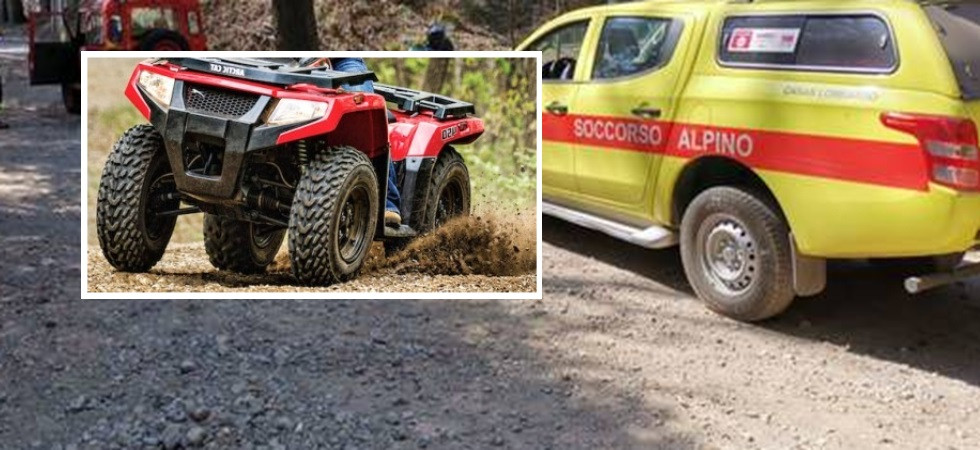 Dramma nel bosco, si sente male a bordo del quad: pilota muore davanti agli occhi degli amici