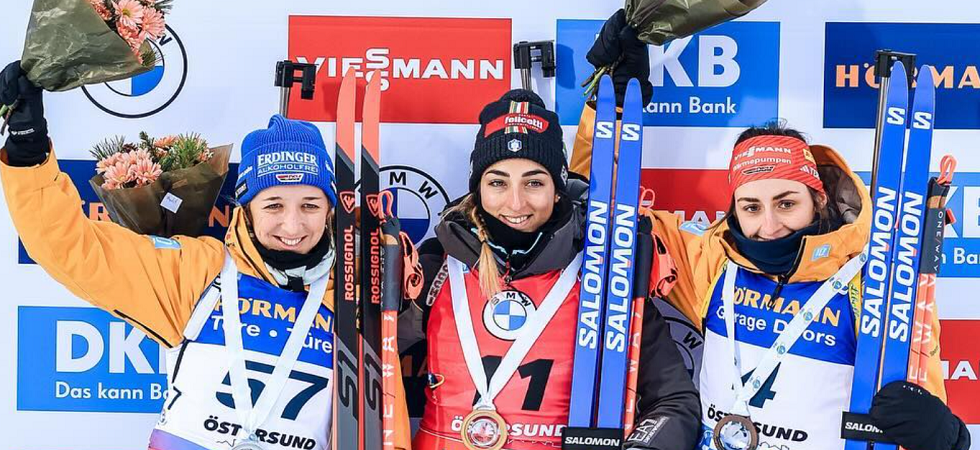 Lisa Vittozzi centra la vittoria in Coppa del Mondo nell'individuale