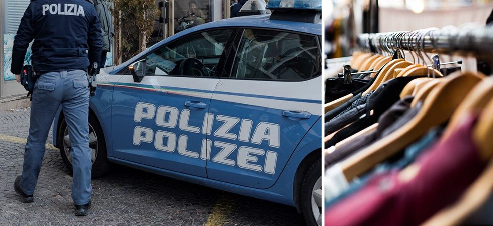 Usano uno zaino schermato per rubare capi di abbigliamento per migliaia di euro