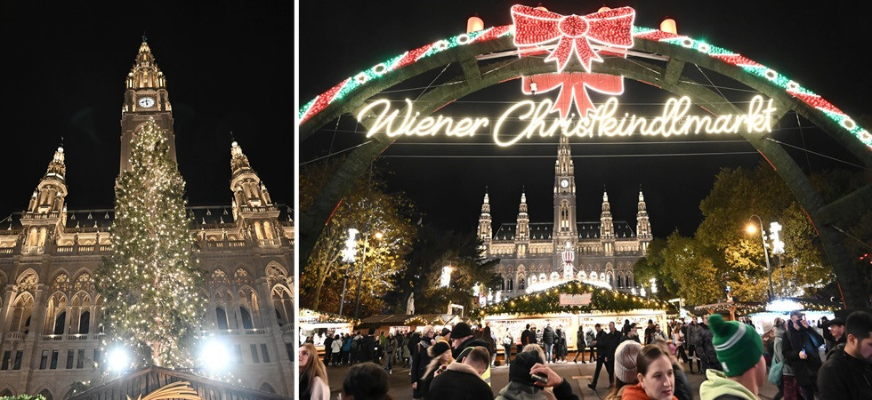 Un abete rosso di 115 anni e alto 28 metri, il dono dell'Alto Adige a Vienna per Natale