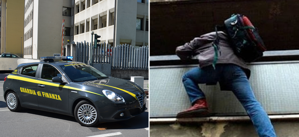Foto d'archivio Ricercato da mesi viene trovato all'interno di un appartamento ma cerca di scappare dalla finestra del bagno: arrestato