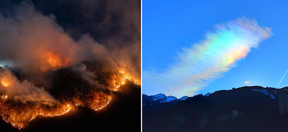 Caldo record sulle Alpi, nel Torinese incendi e temperature tra i 23 e i 25 gradi