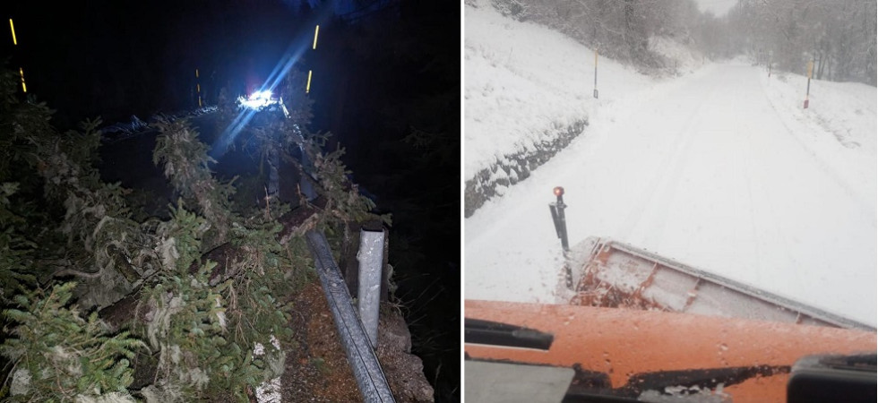 Maltempo, 121 millimetri di pioggia a Malga Bissina, quota neve elevata