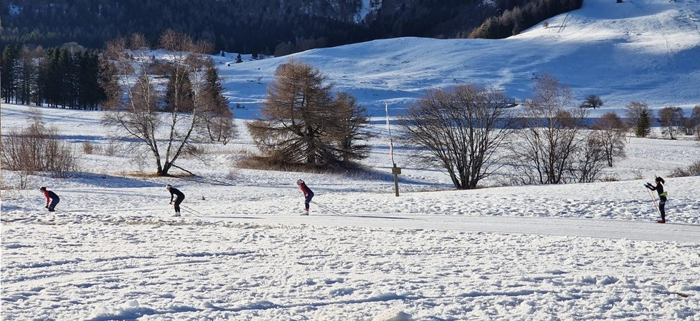 Temperature giù e venerdì apre l’anello di fondo alle Viote da un chilometro e 200 metri