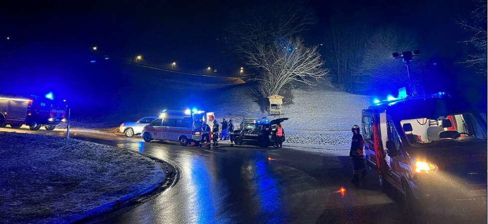 Incidente sulle strade trentine, un pedone viene investito da un'auto