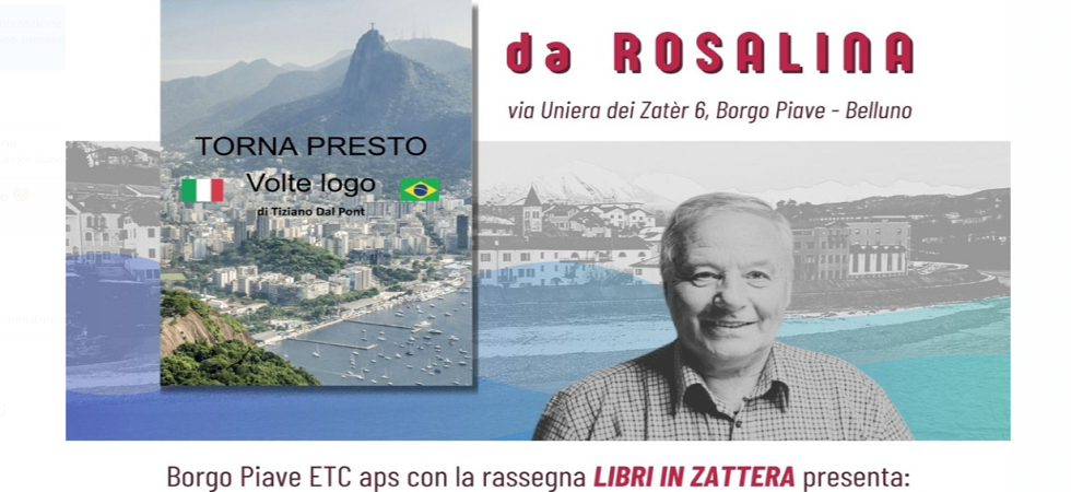 A Borgo Piave arriva libri in zattera''