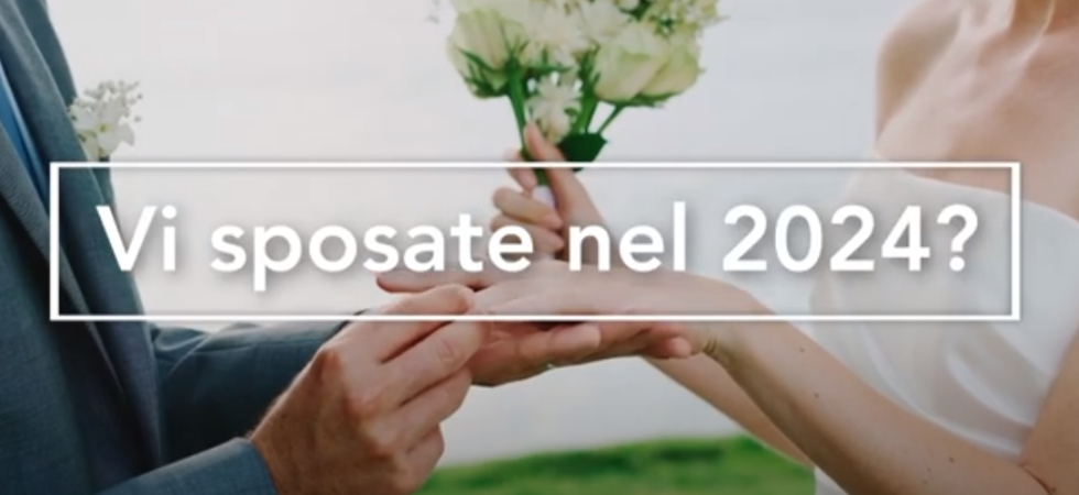 Si lo voglio'', ecco il contest per coppie che si sposeranno