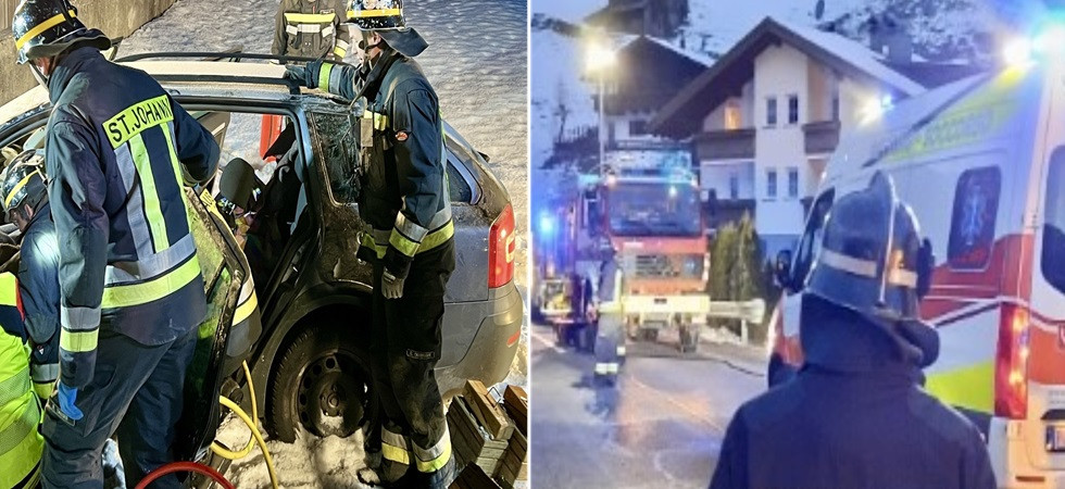 Perde il controllo dell'auto e finisce in un fossato: una persona estratta dal mezzo e trasportata in ospedale