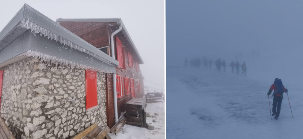 Comitiva al rifugio senza ramponi, la gestrice li fa accompagnare a valle dai soccorsi