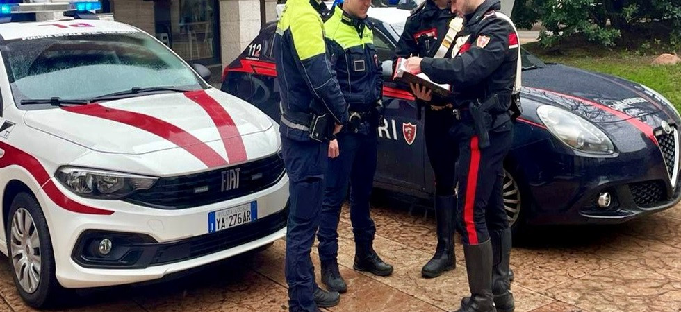 Spaccio in piazza della Portela a Trento, raffica di controlli di polizia locale e carabinieri