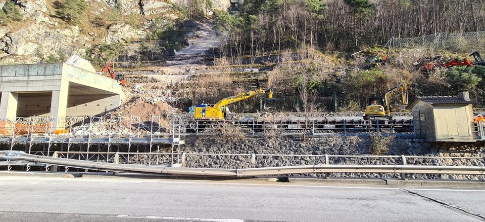 "L'obiettivo è riaprire la strada entro i primi di marzo"