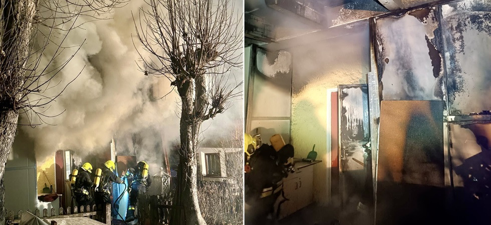 Incendio in un hotel, i vigili del fuoco impediscono che le fiamme si propaghino