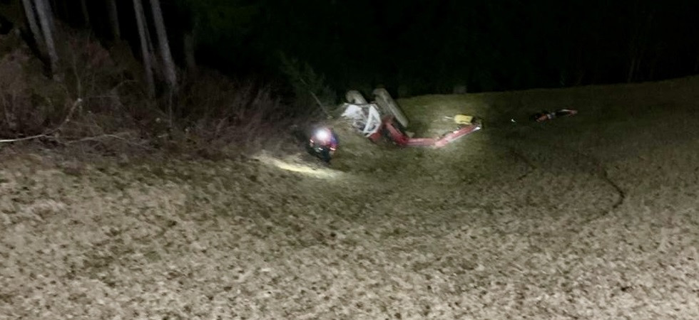 Drammatico incidente, scivola per 150 metri con l'escavatore e viene schiacciato dal pesante mezzo