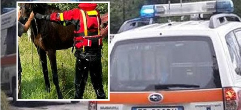 Perde il controllo del cavallo e cade violentemente a terra, 14enne trasportato in elicottero all'ospedale