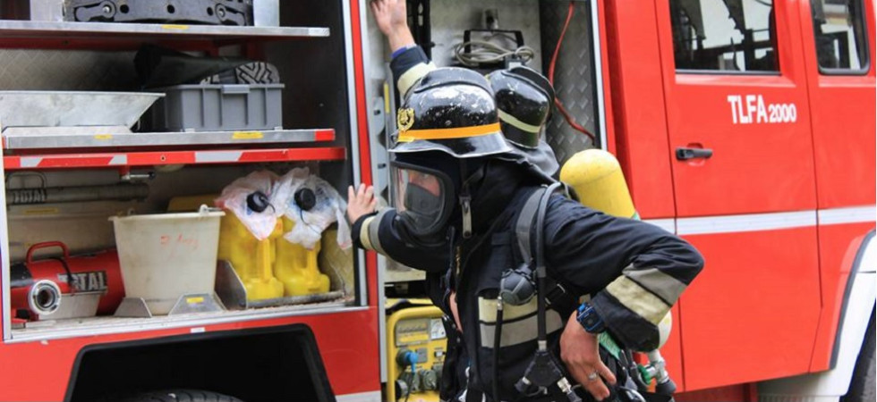 Foto d'archivio Grave incidente per un 12enne: prova a spegnere un incendio divampato in cucina e resta ustionato