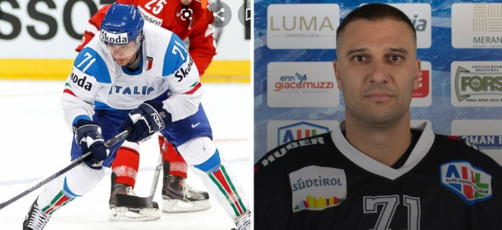 Il meranese Luca Ansoldi dice "basta": a 42 anni uno dei grandissimi dell'hockey altoatesino si ritira dopo 6 scudetti e 128