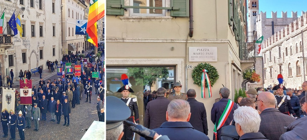 25 Aprile, il sindaco di Trento: "Non è un reperto archeologico ma un programma attuale e manifesto militante"