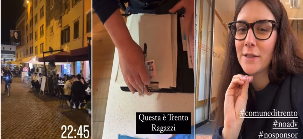 Prima erano tutti contenti poi sono arrivati i vigili a multarci per 15 minuti di musica in più