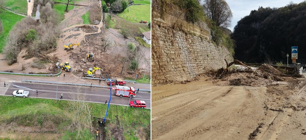 Dalla Valsugana alla SS350, dopo il maltempo restano diverse criticità lungo le strade del Trentino