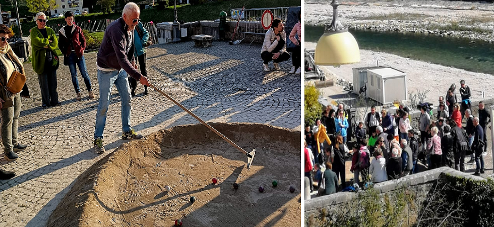 Grande successo del 'Rolo al Pontét' la gara di uova sode dipinte di Pasqua e allora si replica anche questo weekend