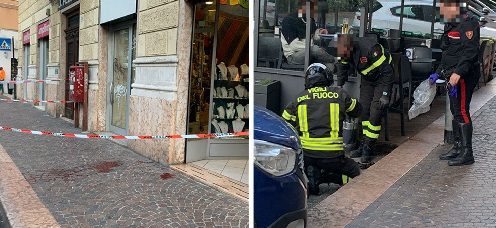 Prima il diverbio verbale poi l'aggressione con la stampella: paura e sangue in via Santa Croce