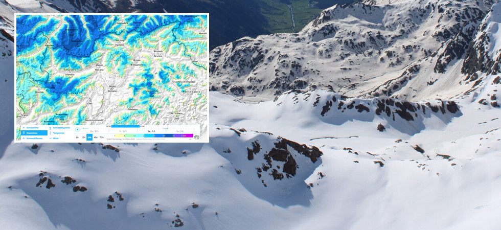 Torna la neve in quota, "Previsti fino a 40 centimetri di accumuli"