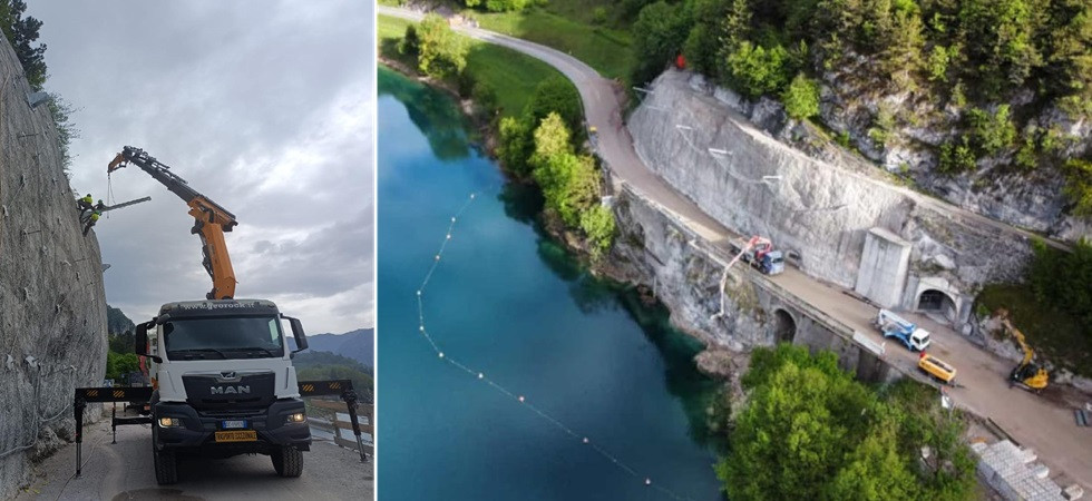 Statale 240 della Val di Ledro, venerdì 10 maggio la riapertura (a senso unico alternato)