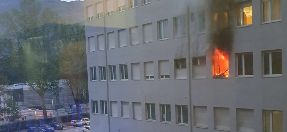 Incendio all'ospedale Santa Chiara, vanno avanti i lavori di bonifica
