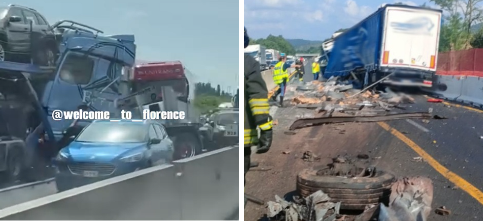 Terribile incidente sull'A1: Italia spezzata in due