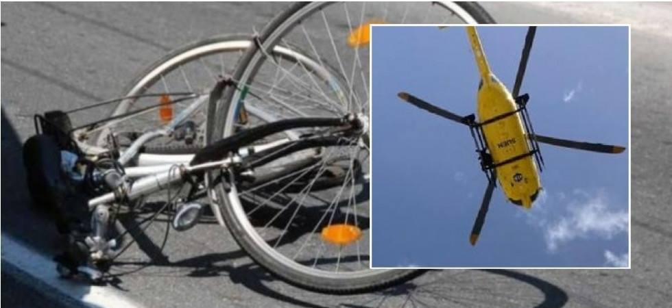 Si schianta con la bici contro un'auto, è morto in ospedale Rosario Ferandi di 67 anni