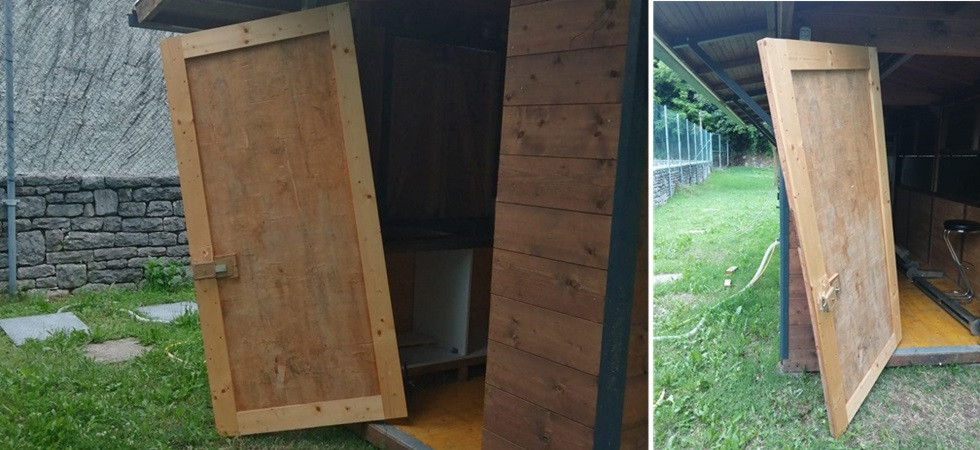 Divelta la porta e rubate le bibite alla “casa” dell'U.S