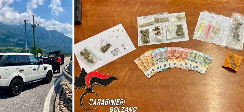 Festival techno di Anterivo, tre giorni di controlli a tappeto e un arresto per spaccio: sequestrate droghe di ogni genere