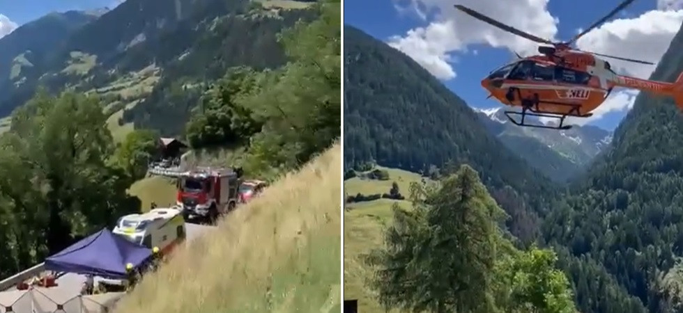 Perde il controllo della moto e si schianta, momenti di paura per un motociclista: sul posto l'elisoccorso