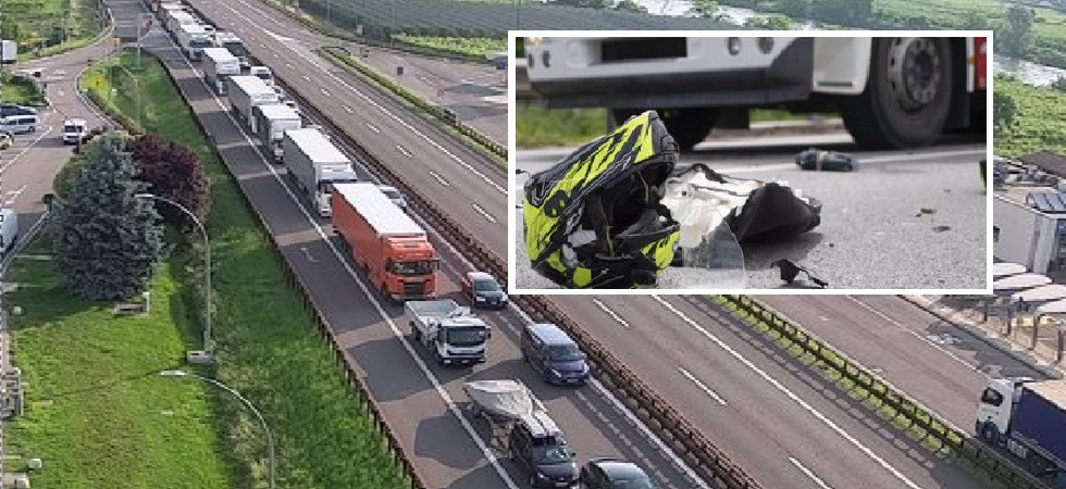Schianto in moto, traffico bloccato in A22: sul posto i soccorsi, code e rallentamenti