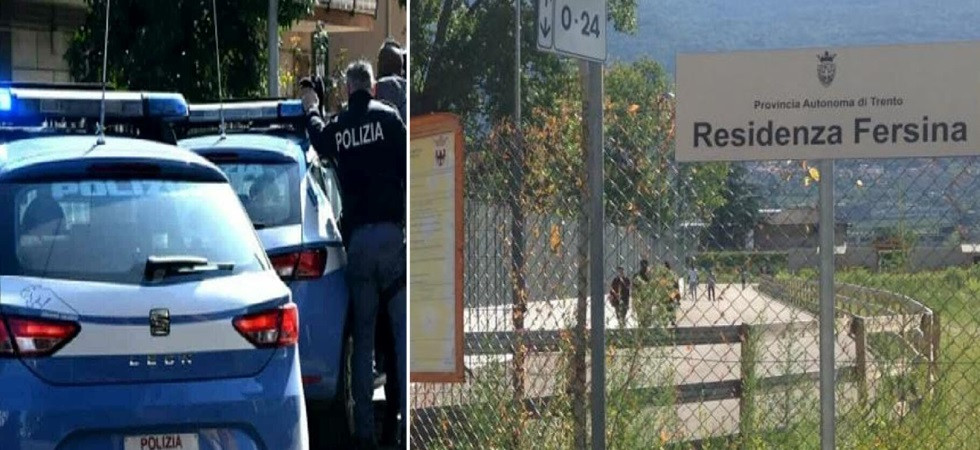 Blitz delle forze dell'ordine alla Residenza Fersina: 4 persone allontanate dalla struttura perché presenti senza titolo e