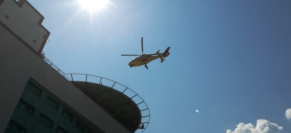 Cade a terra e sbatte violentemente la testa, 45enne elitrasportato all'ospedale di Trento