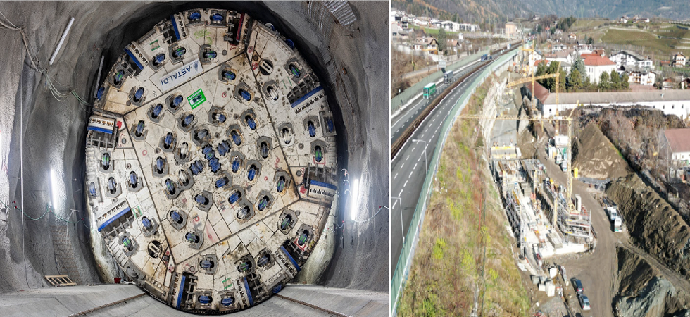 Entra in azione la mega fresa per il Tunnel di Base e allora la statale del Brennero viene chiusa per sicurezza