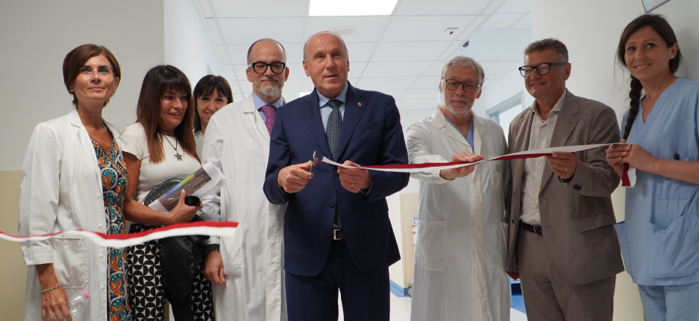 Ripristinati gli spazi dell’ospedale dopo l’incendio dello scorso aprile: dal 24 luglio riaprono anche le sale endoscopiche