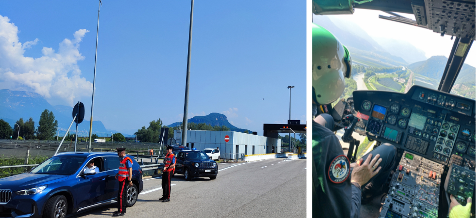 Carabinieri, si intensificano i controlli nei luoghi turistici