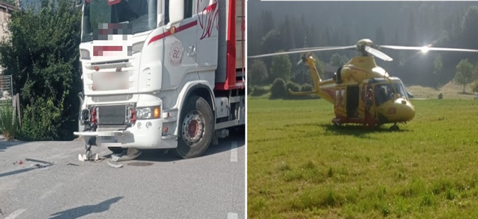 Violento scontro camion - furgone, 5 persone sono rimaste ferite: sul posto i soccorsi
