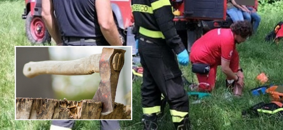 Si ferisce alla mano con un'accetta, momenti di paura in un campo scout: un ragazzo trasportato all'ospedale