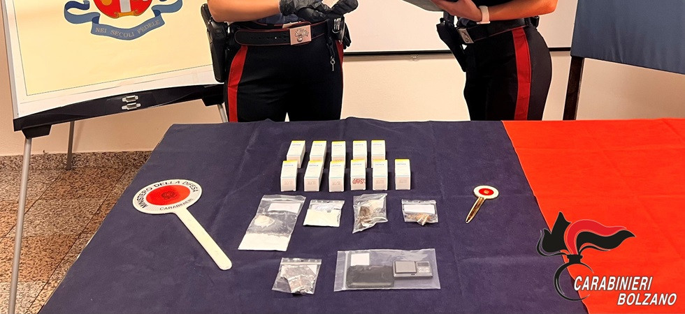 Alla vista dei carabinieri butta la droga nel water: in casa hashish, cocaina e metadone