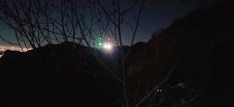 Foto d'archivio Rimangono bloccati in 12 sotto al temporale a quota 2.500 e per chiedere aiuto si affidano alla luce delle torce